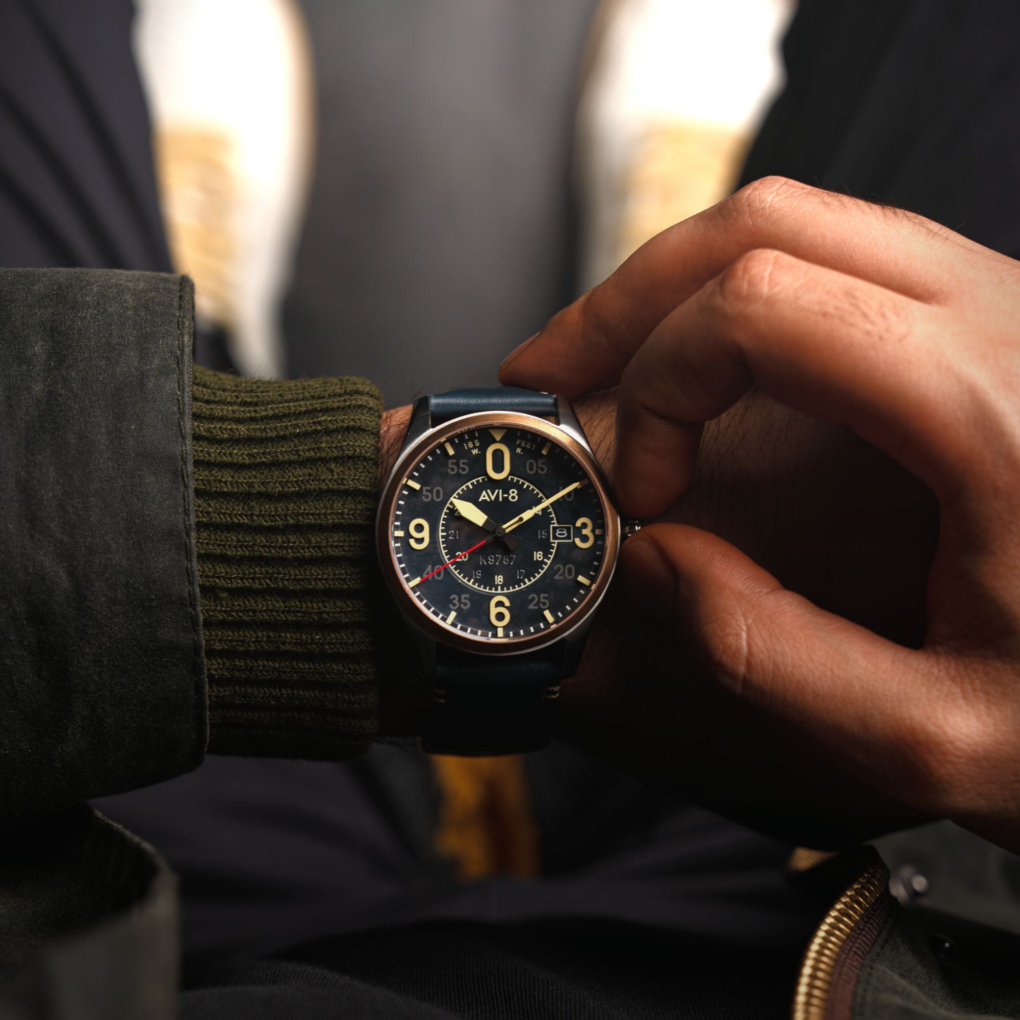 Smith Automatic Blue / Blue Leather | Blue Dial