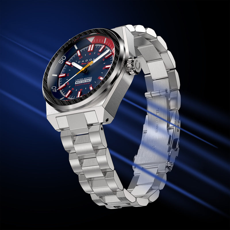 COSWORTH COSTIN MECA-QUARTZ LIMITED EDITION BLUE / STAINLESS STEEL | Blue Dial