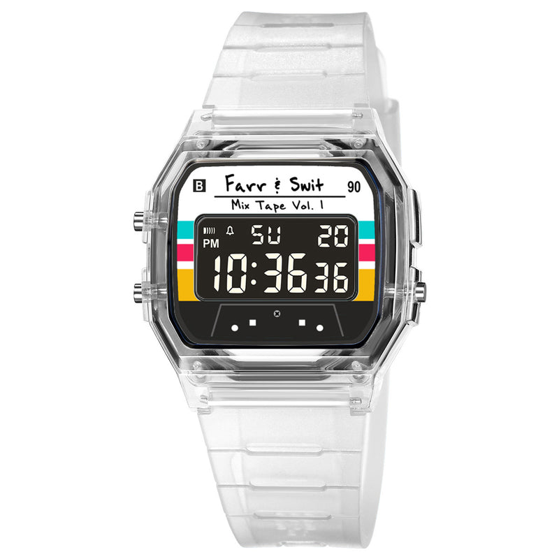 Retro Digital Mix Tape B Sides Clear |  Dial