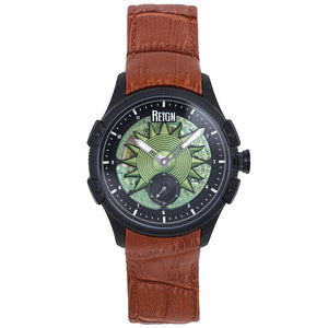 Solstice Automatic Brown/Green | Black Dial