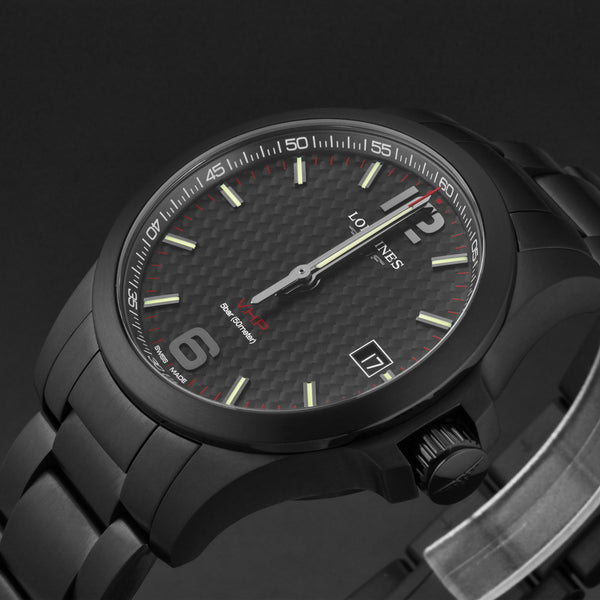 Conquest V.H.P. L37162666 / Black | Black Dial