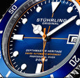 Aquadiver Blue Dial / Silver Stainless Steel Orange | Blue Dial