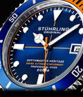 Aquadiver Blue Dial / Silver Stainless Steel Orange | Blue Dial