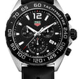 Formula 1 Quartz Black Dial, Black Bezel, Chronograph, Racing Strap | Black Dial
