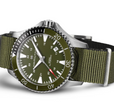 Khaki Navy Scuba Auto | Green Dial