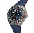 TAG HEUER FORMULA 1 CHRONOGRAH X ORACLE RED BULL RACING 44M, TITANIUM CASE, BLUE RUBBER STRAP, BLUE Red Bull Racing | Blue Dial