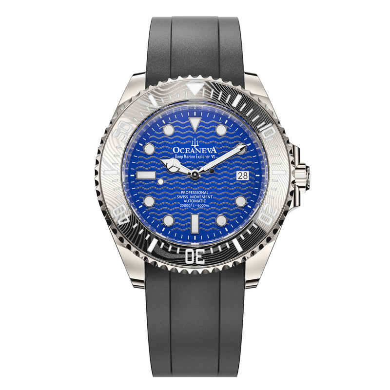 Deep Marine Explorer VI 6000m Grade 5 Titanium 6000m/BlueDial | Blue Dial
