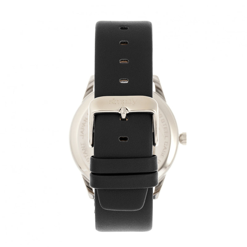 The 6300 Black/White | White Dial