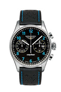 Aviation Tornado Black Dial with Light Blue | Black Dial