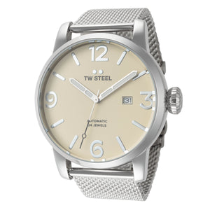Maverick 48mm / Beige / Silver | Beige Dial