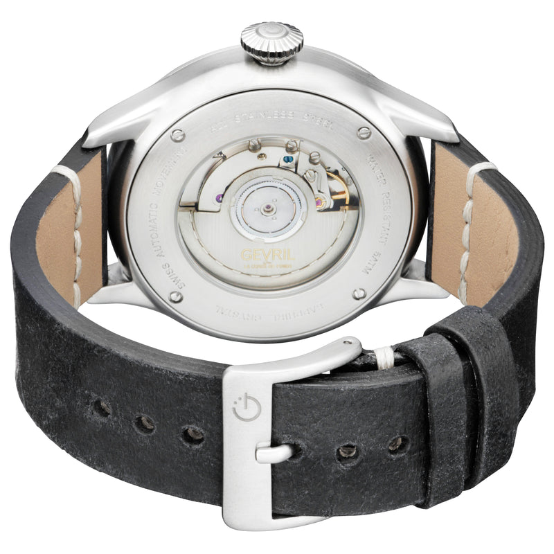 Vaughn Gevril Sellita SW330 GMT Swiss Made Pilot watch | Black Dial
