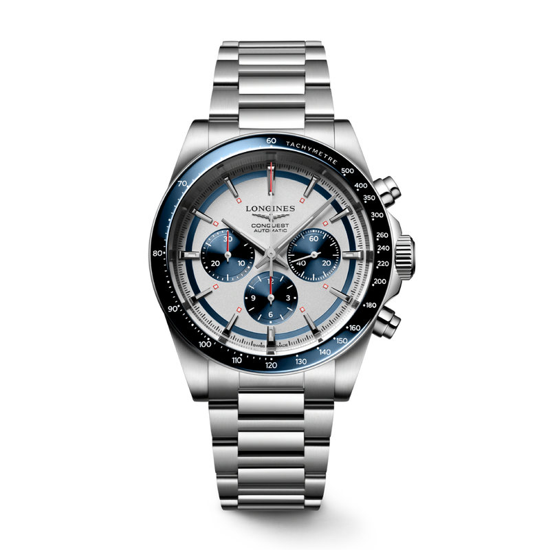 Conquest Chronograph Two-Tone / Stainless Steel |  Dial