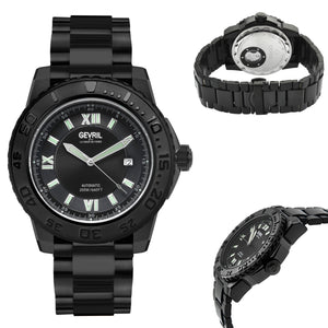 Seacloud PVD Black Dial Luminous Hands Swiss Made Automatic | Black Dial