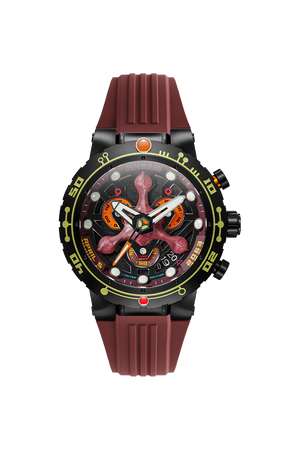 Opportunity Chronograph Star Trek First Contact Day Limited Edition Black / Rubber | Black Dial