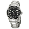 Pro Diver Black Dial / Stainless Steel Bracelet Black Dial