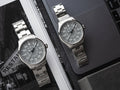 Aachen Grau 42 Automatic / Metal Bracelet Gray Dial