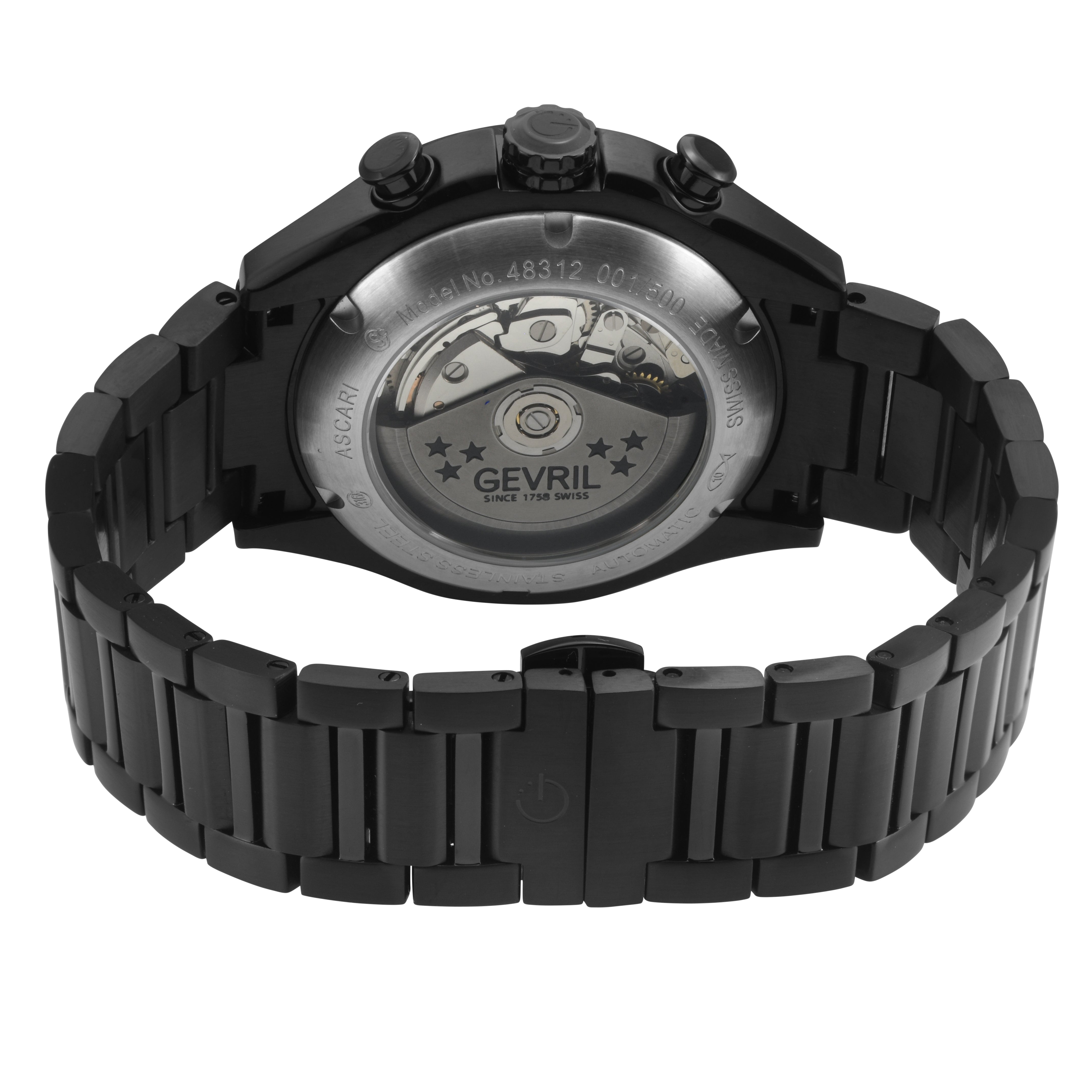 Ascari - Chronograph Swiss made Automatic Chrono Sellita SW500