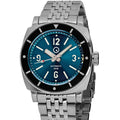 Islander Blue-Green Sandwich Dial Automatic Dive Watch with AR Sapphire Crystal, and Luminous Ceramic Bezel Insert