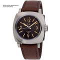 Islander Black Sandwich Dial Automatic Dive Watch with AR Sapphire Crystal, and Pilot Bezel