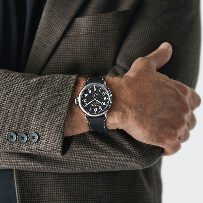 Runwell 47 black | Black Dial