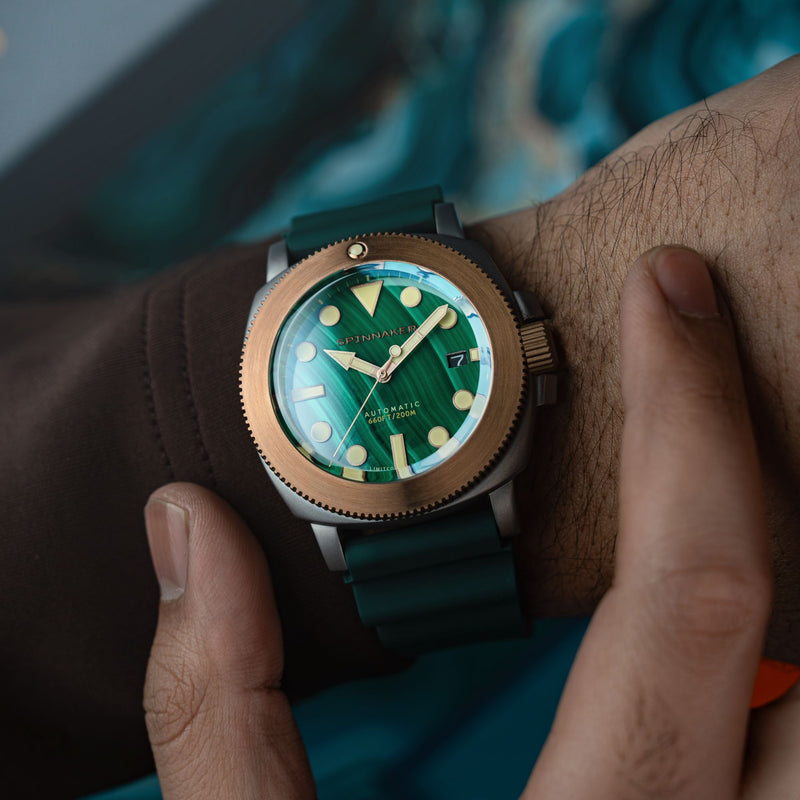 Hull Titanium Bronze Green / Green | Green Dial