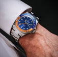 Deep Marine Explorer II Blue/Oranze Bezel | Blue Dial