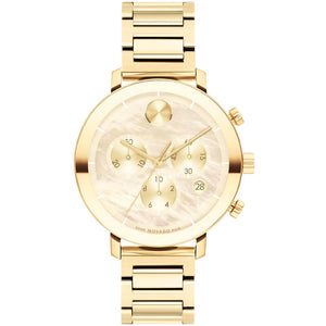 Bold Evolution 38mm / Yellow Mother-of-Pearl / Gold | Yellow Mother-of-Pearl Dial