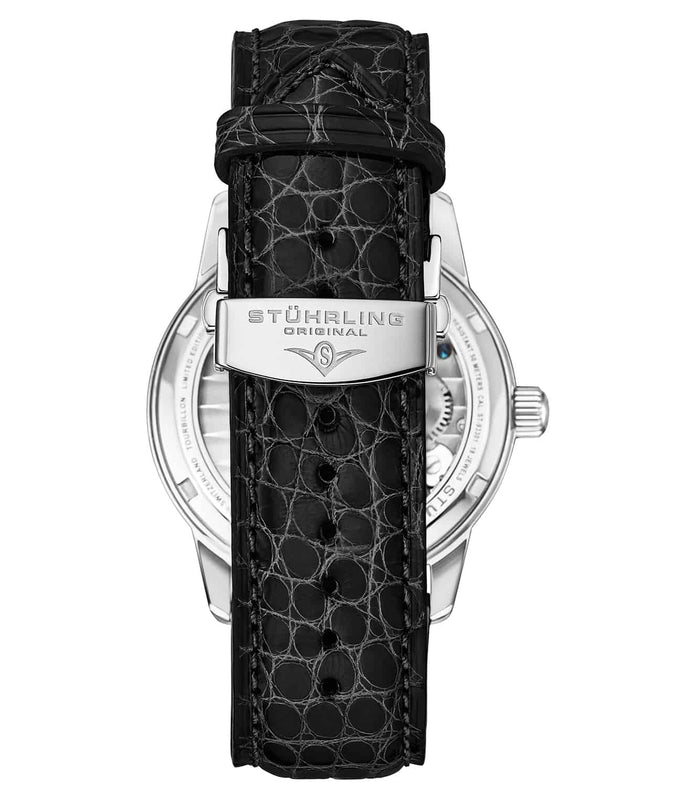 Tourbillon Grey Dial/ Black Alligator | Gray Dial