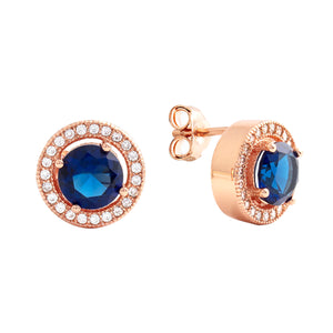 Juliet Stud Earrings 18k Rose Gold