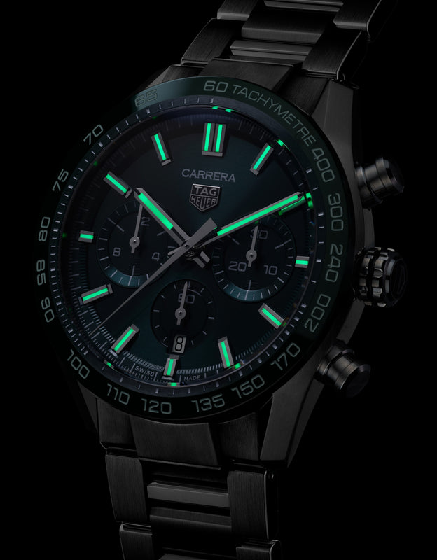 Carrera 44mm Dramatic Green | Green Dial