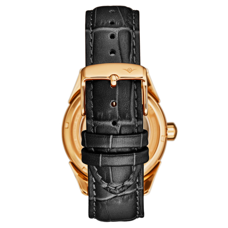 Legacy Automatic Skeleton Rose/Black | Rose Dial