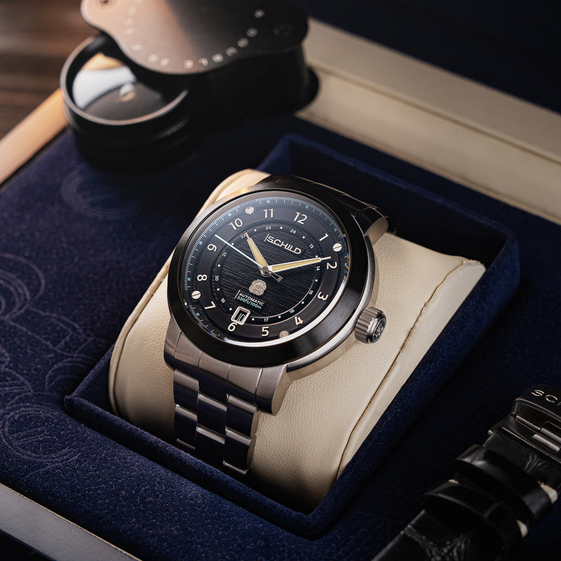 HEINRICH SWISS AUTOMATIC LIMITED EDITION LIMITED EDITION BLACK / STAINLESS STEEL | Black Dial