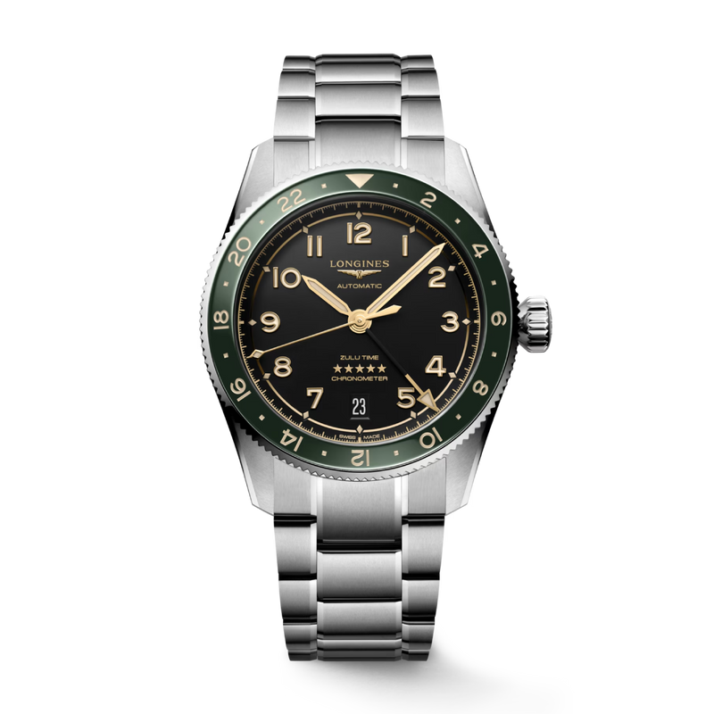 SPIRIT ZULU TIME Black / Stainless Steel | Black Dial