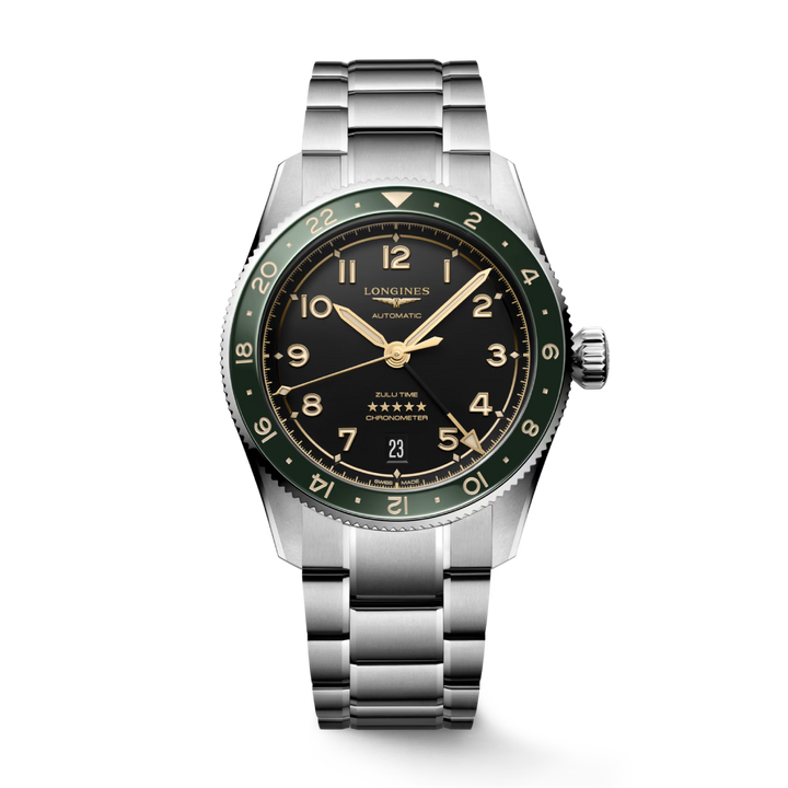 SPIRIT ZULU TIME Black / Stainless Steel | Black Dial