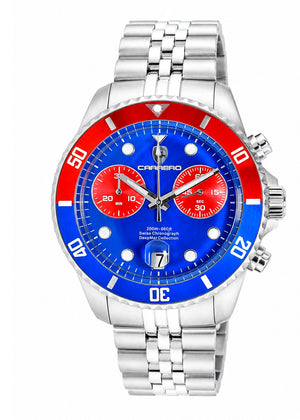 DeepMar Collection BLUE / RED Blue-Red Dial