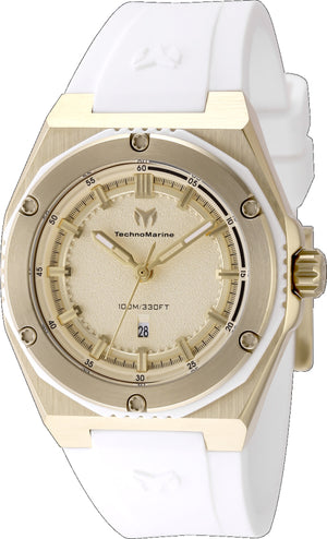 Coral Legacy 36mm / Gold / White Gold Dial