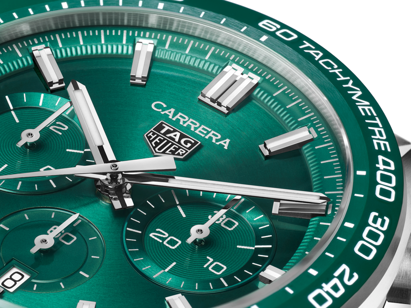 Carrera 44mm Dramatic Green | Green Dial
