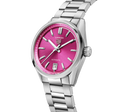 TAG HEUER CARRERA DATE 36MM, W/R 50M, STEEL CASE & BRACELET, PINK DIAL Pink Dial | Pink Dial