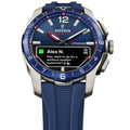 CONNECTED Blue / Plastic | Blue Dial
