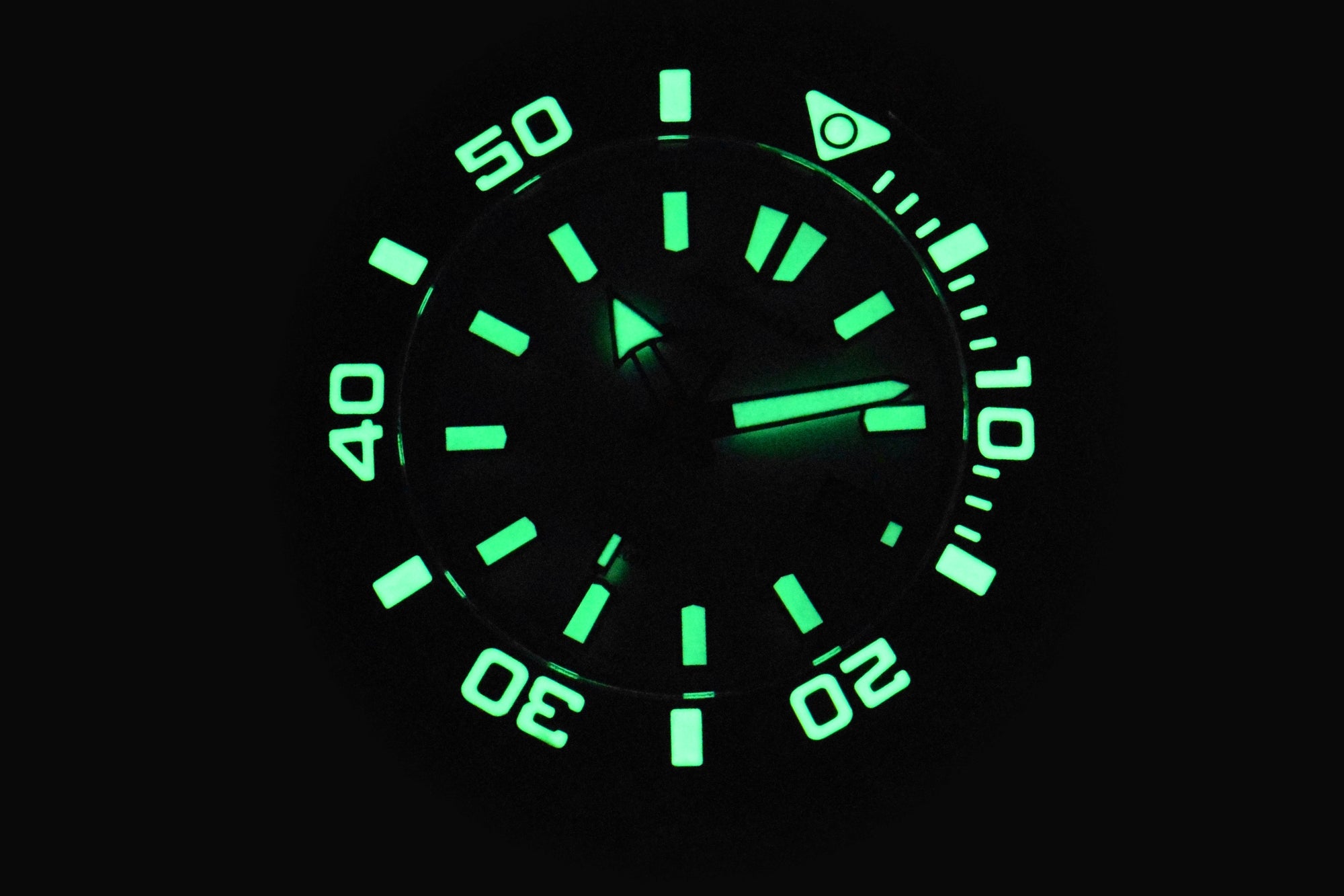 Silverjet AM/PM NH37 Automatic Black Mother of Peal Dial | Black Mother of Pearl Dial