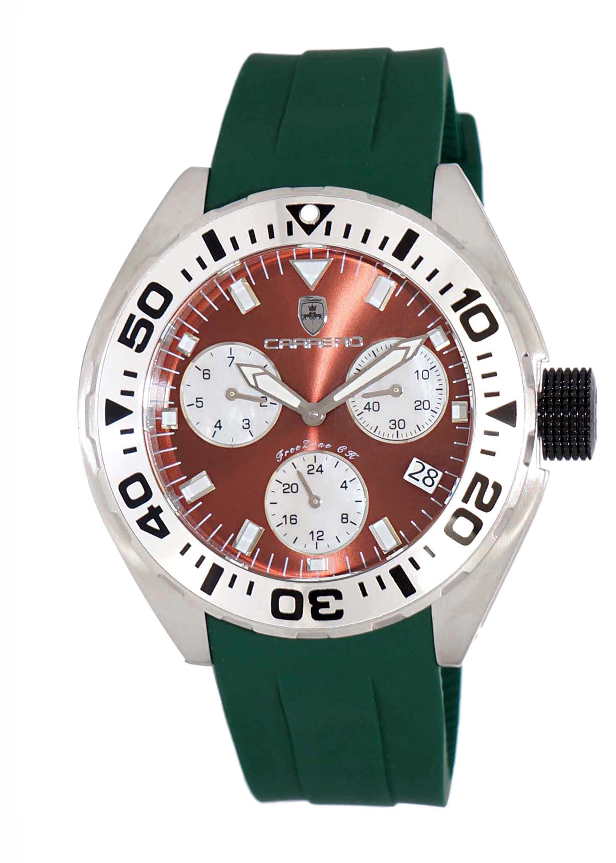 FreeZone-CH Brown / Green | Brown Dial – Watch Gang