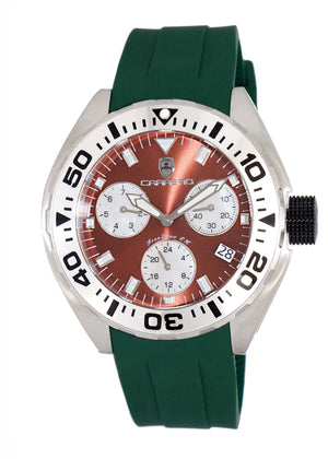 FreeZone-CH Brown / Green | Brown Dial
