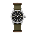 KHAKI FIELD Black / Fabric Black Dial