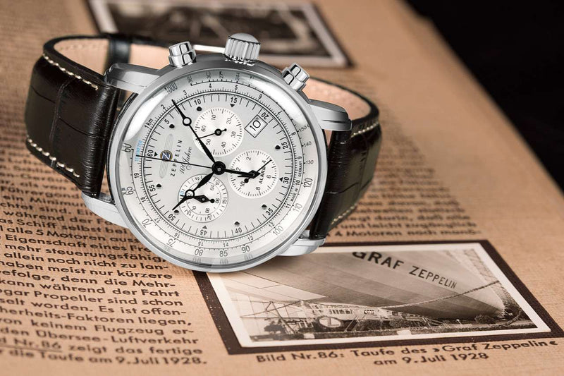 100 Jahre Chronograph Silver | Silver Dial