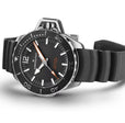 Khaki Navy Black/Rubber | Black Dial