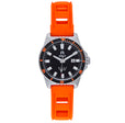 Reef Strap Watch w/Date Orange | Black Dial
