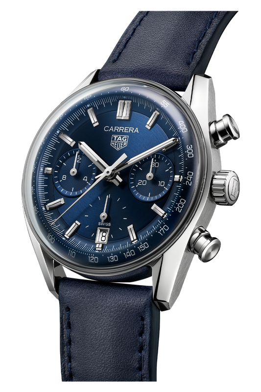 Carrera Automatic Chrono Navy | Navy Dial