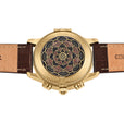 Apostle Custom Enamel Dial Watch Brown/Gold | Multi-colored Dial
