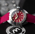 Amalfi Automatic Red / Red Silicone | Red Dial