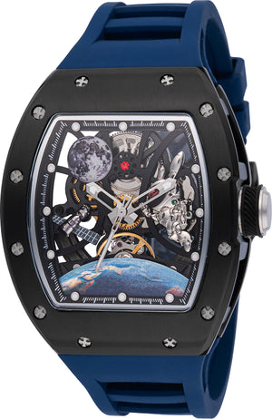 S1 Rally 41mm / Black / Blue | Black Dial
